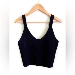Black Knit Tank
